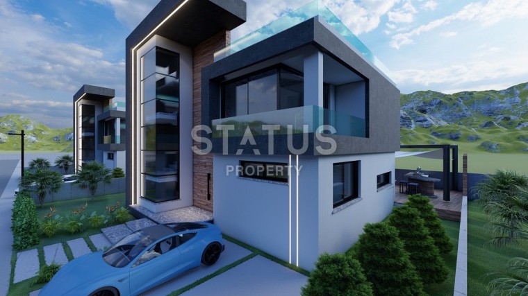 Modern villa 3+1 (210 m?) with a plot of land in a new complex in Boaz photos 1