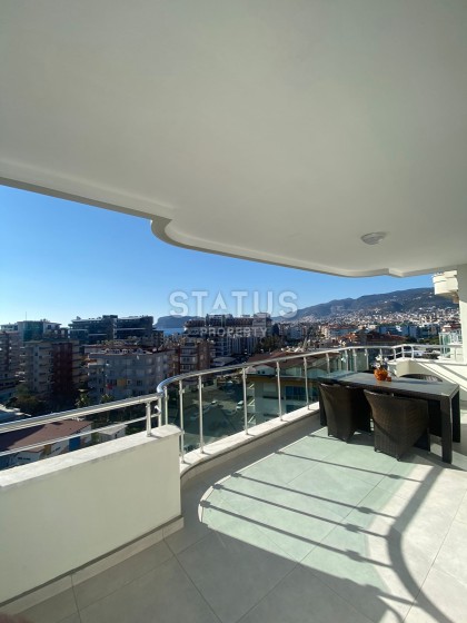 Apartment 2+1 in a green complex with sea views in the Oba area, 130m2 photos 1