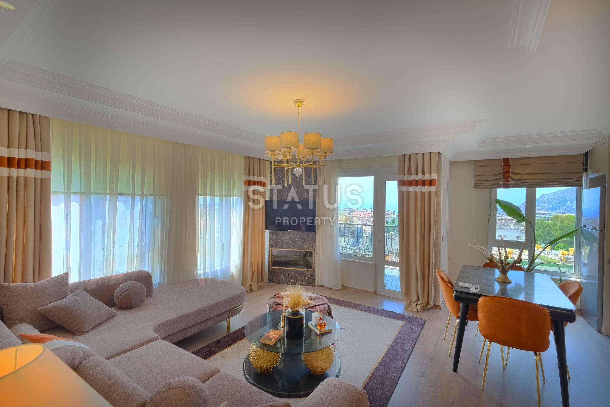 Apartment 2+1 with luxury furniture in the center of Alanya, 110m2 фото 1