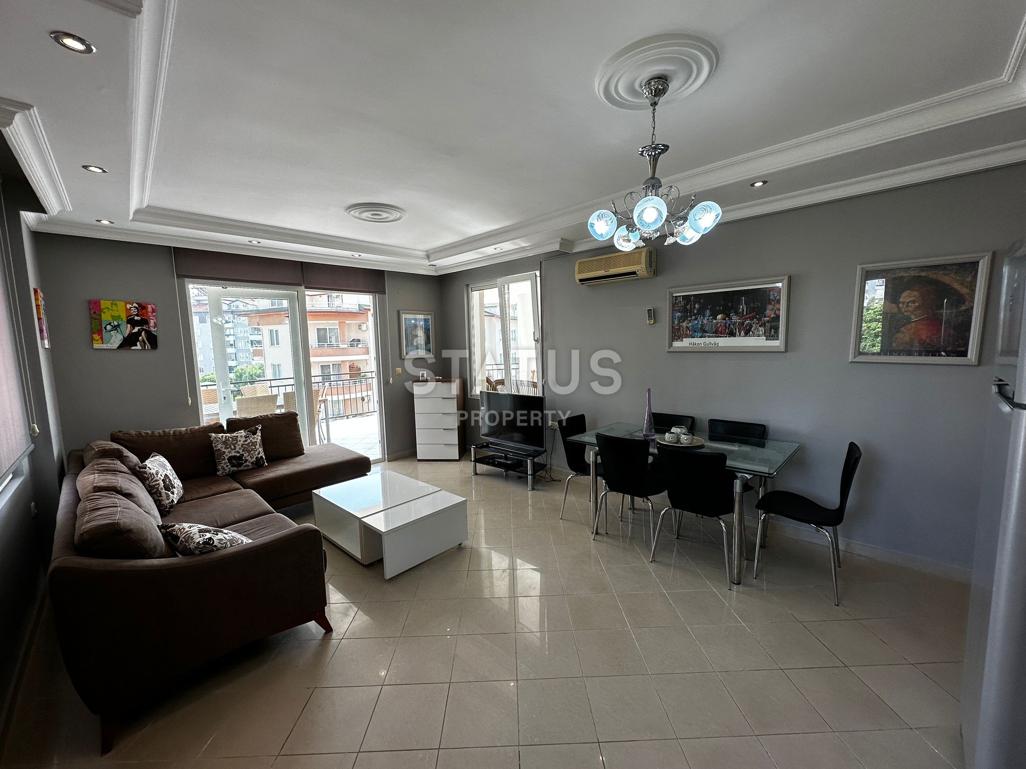 Spacious furnished apartment in the Tosmur area. 115m2 фото 2