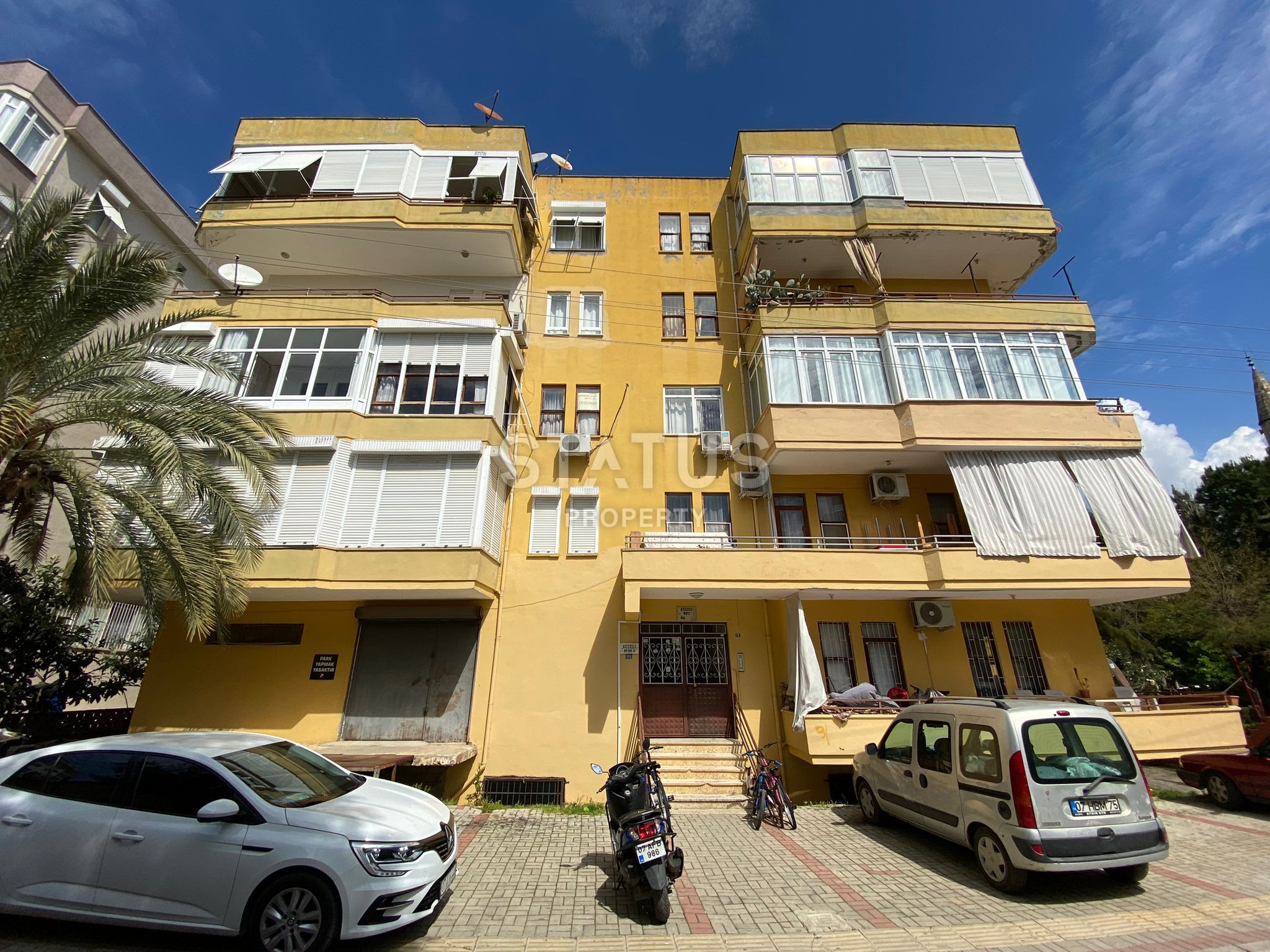 Трёхкомнатная просторная квартира в 600м от пляжа Клеопатра по привлекательной цене. 120м2 фото 1