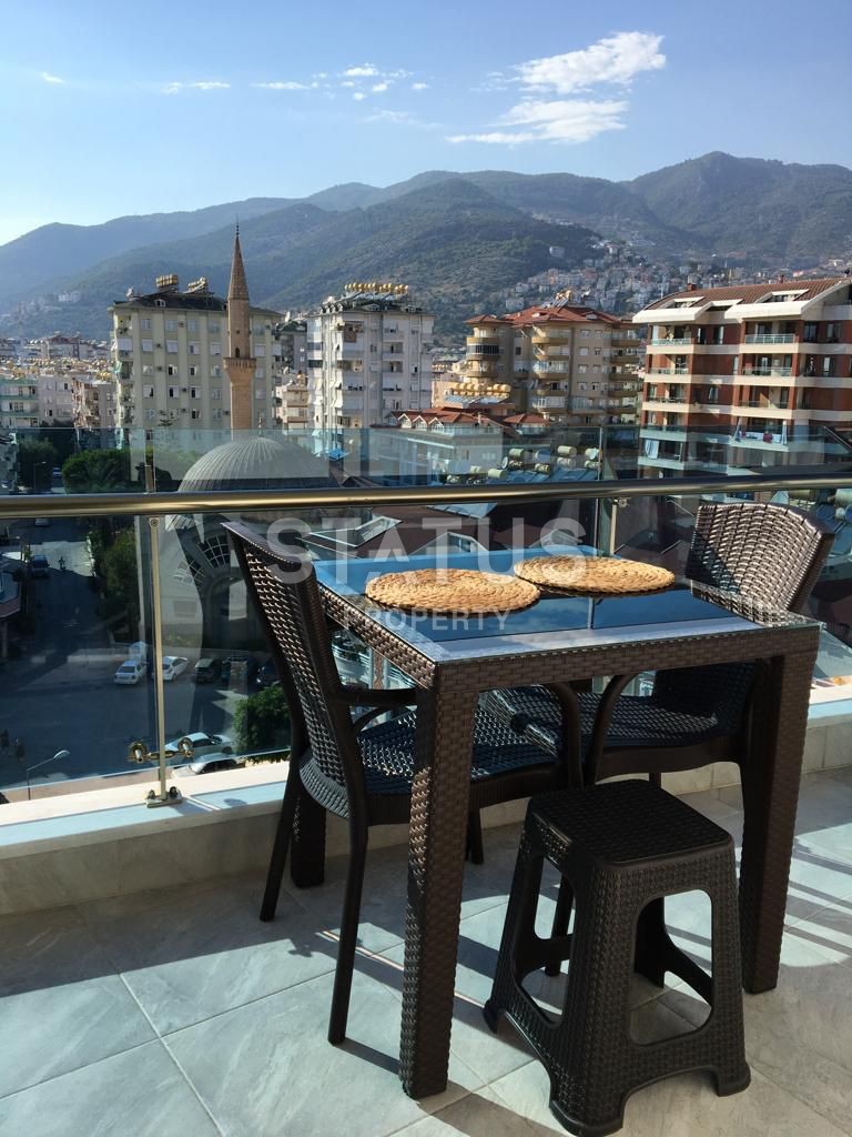1+1 in an elite complex in the center of Alanya, 62 m2 фото 2