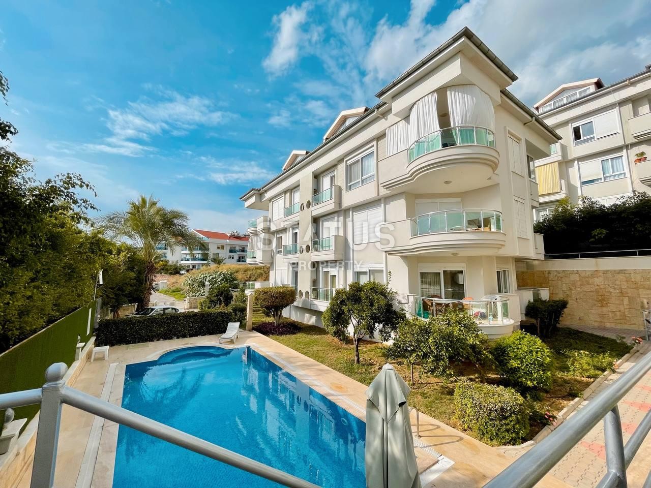 Apartment with a garden on the famous Cleopatra beach, 100 m2 фото 1