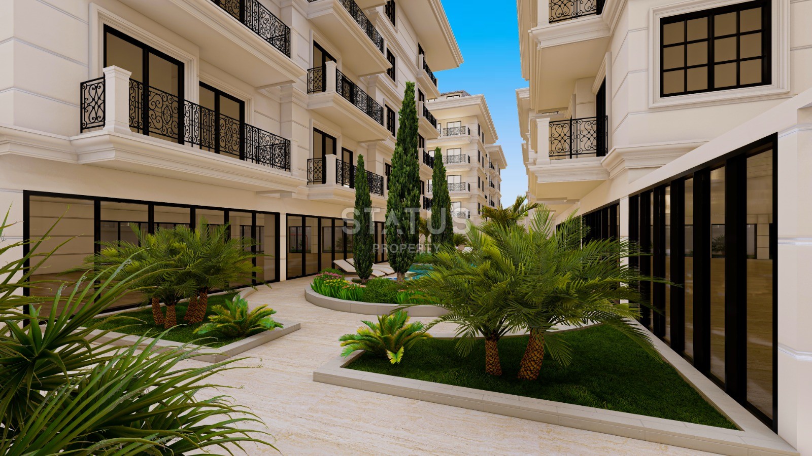 Duplex 2+1 in a new complex on Cleopatra from a leading developer, 116 m2 фото 2