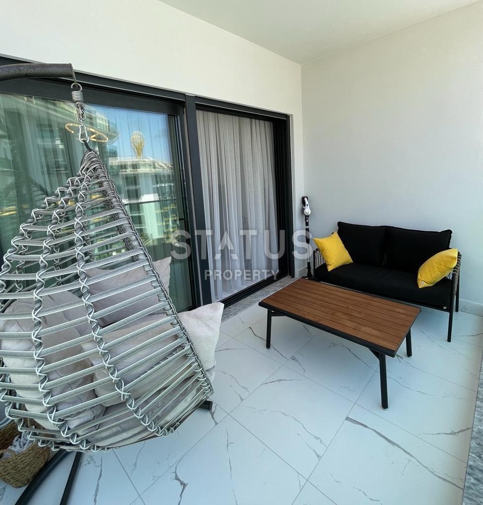 Two-room apartment with sea view in Kargicak, 68 m2 фото 2