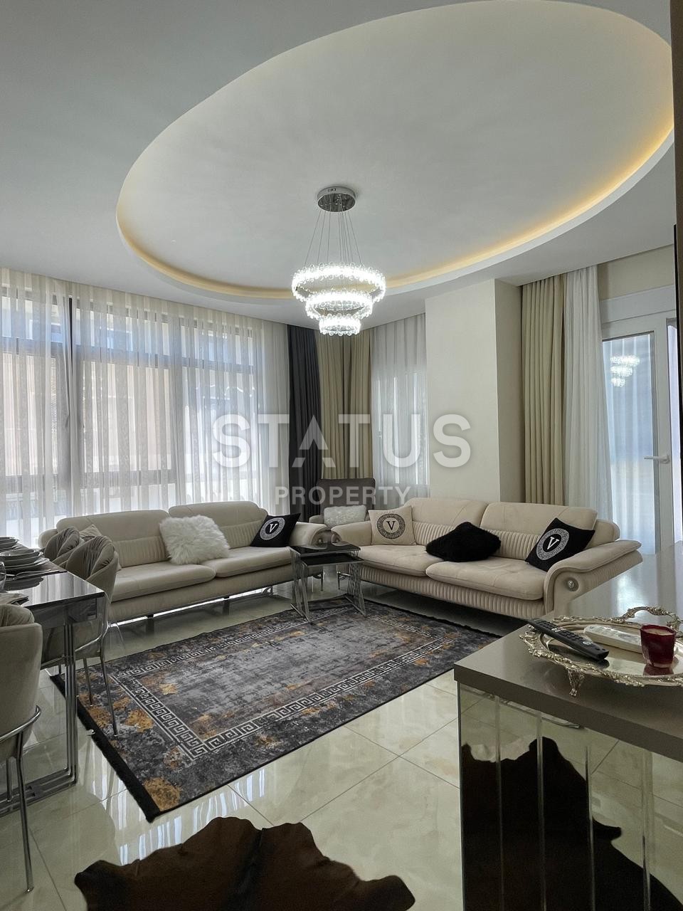 Просторная квартира 1+1 с мебелью, 65 м2 фото 2