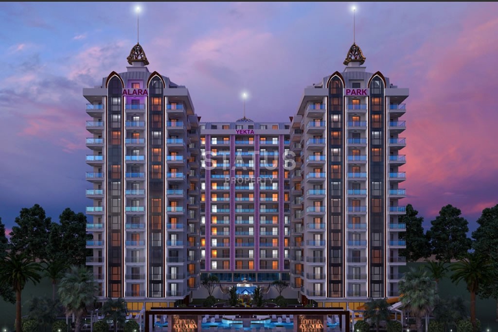 Большая квартира 2+1 в элитном комплексе, 130, 5 м2 фото 2