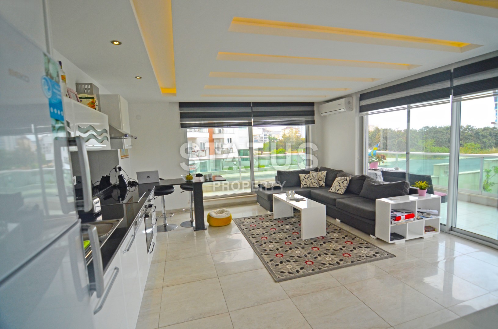 Apartment 1+1 furnished in Kestel, 65 m2 фото 2