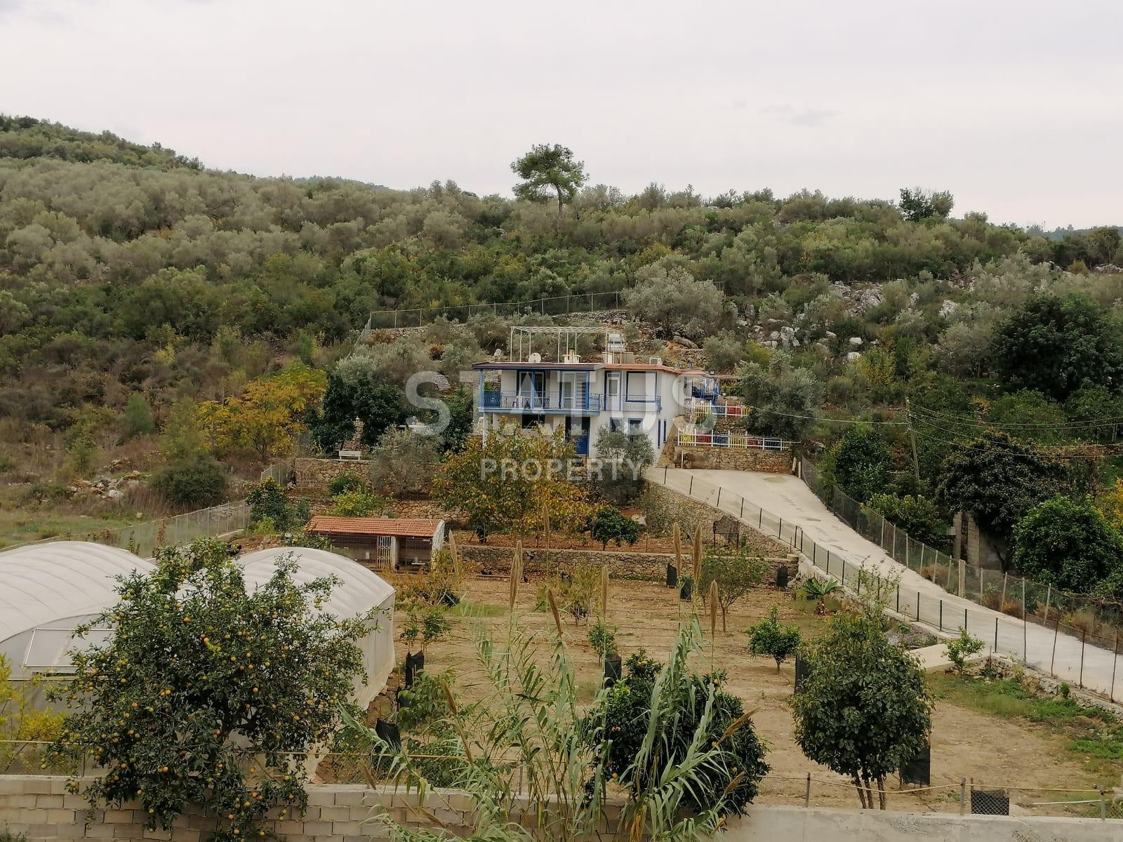 Detached house with a large plot of land in Demirtas, 3222 m2 фото 2