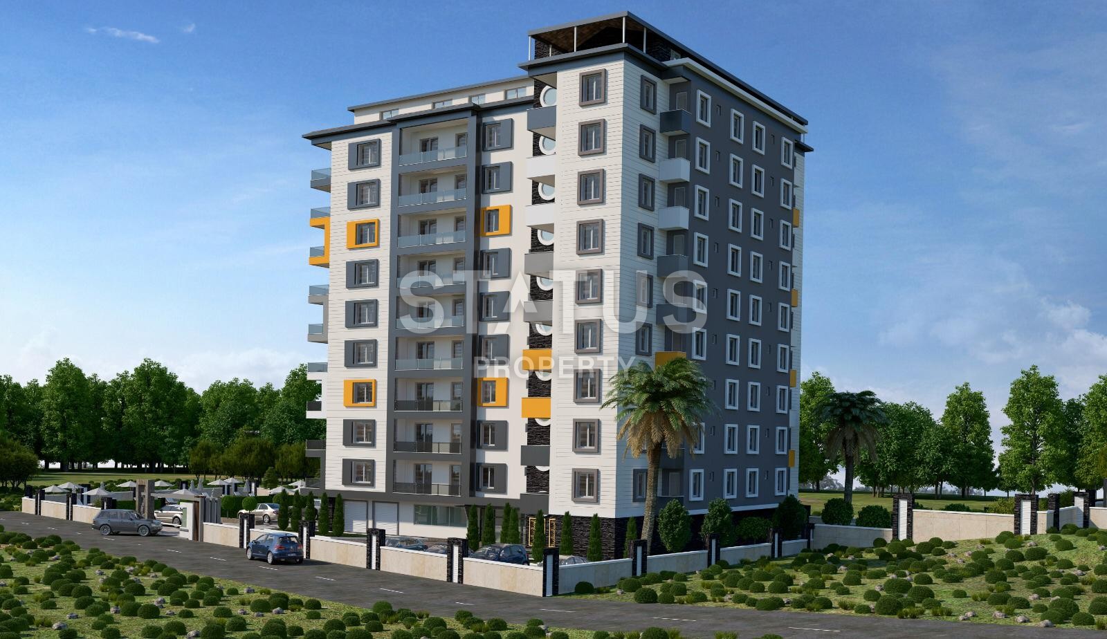 New complex with spacious areas in Avsallar, 190-380 m2 фото 2