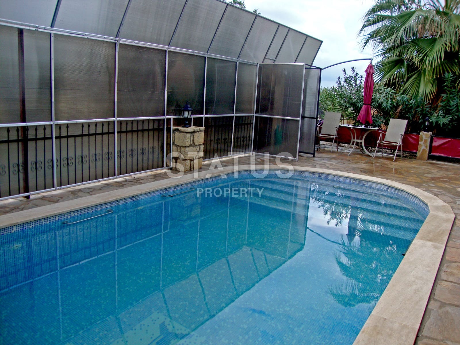 Three-storey furnished villa with private sauna and swimming pool! Avsallar. фото 2