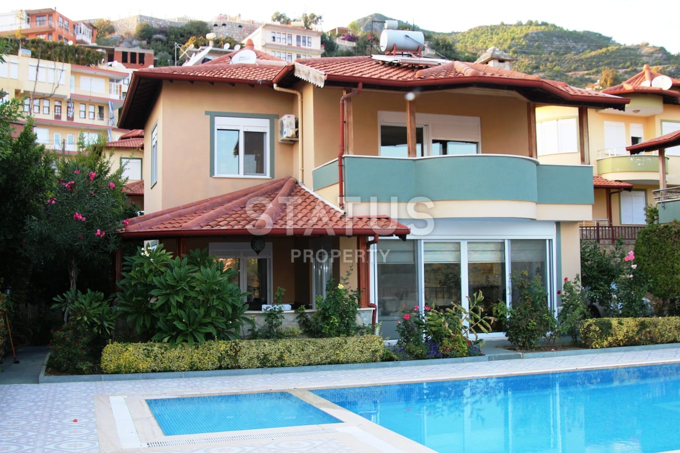 Villa 3+1 in Alanya with sea view фото 1