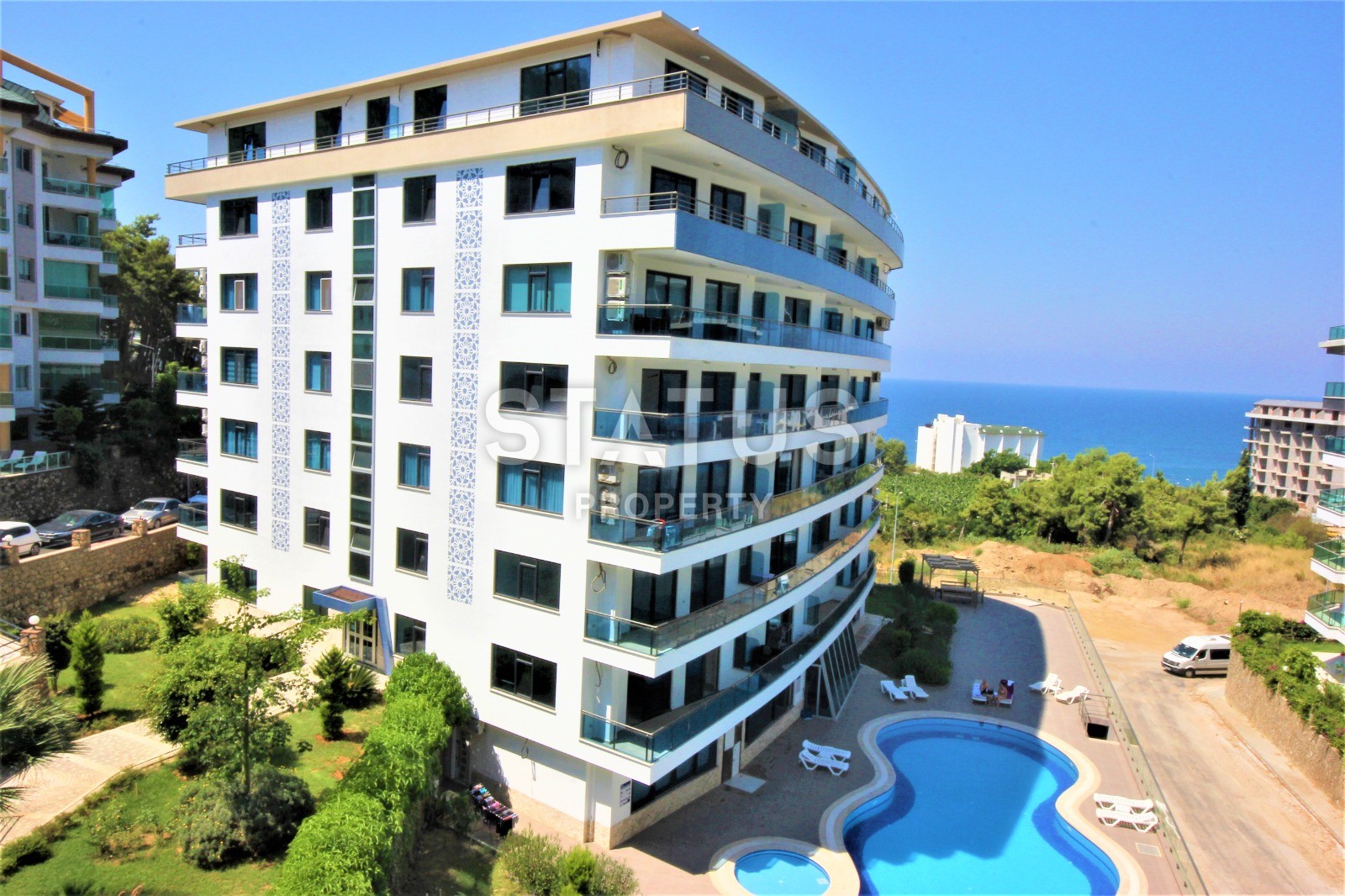 Furnished 2+1 apartment with sea view, 90 m2 фото 1