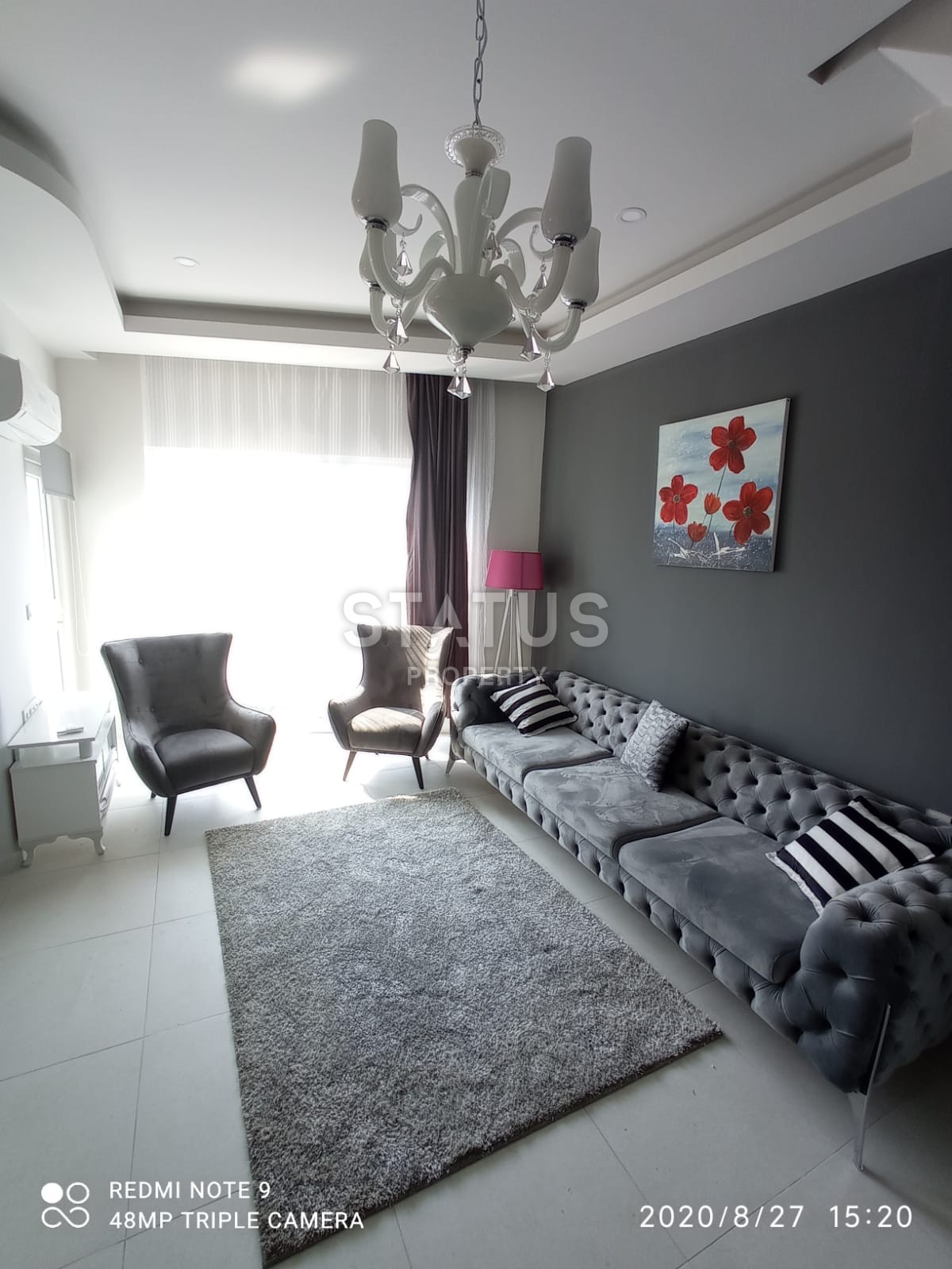 New penthouse 3+1 with furniture and appliances in Mahmutlar, 145 m2 фото 2