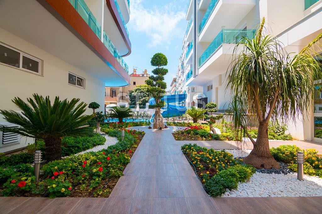 Three-room apartment in a premium class complex in the very center of Alanya, 250 meters from Cleopatra Beach фото 1