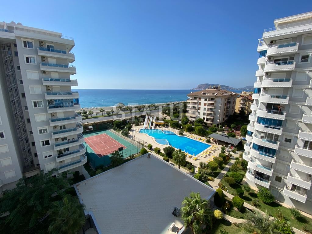 Apartment 2+1 with sea view in Tosmur, 125 m2 фото 1