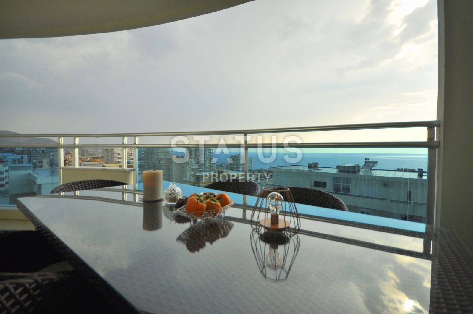 Furnished apartment with sea view in Mahmutlar, 110 m2 фото 1