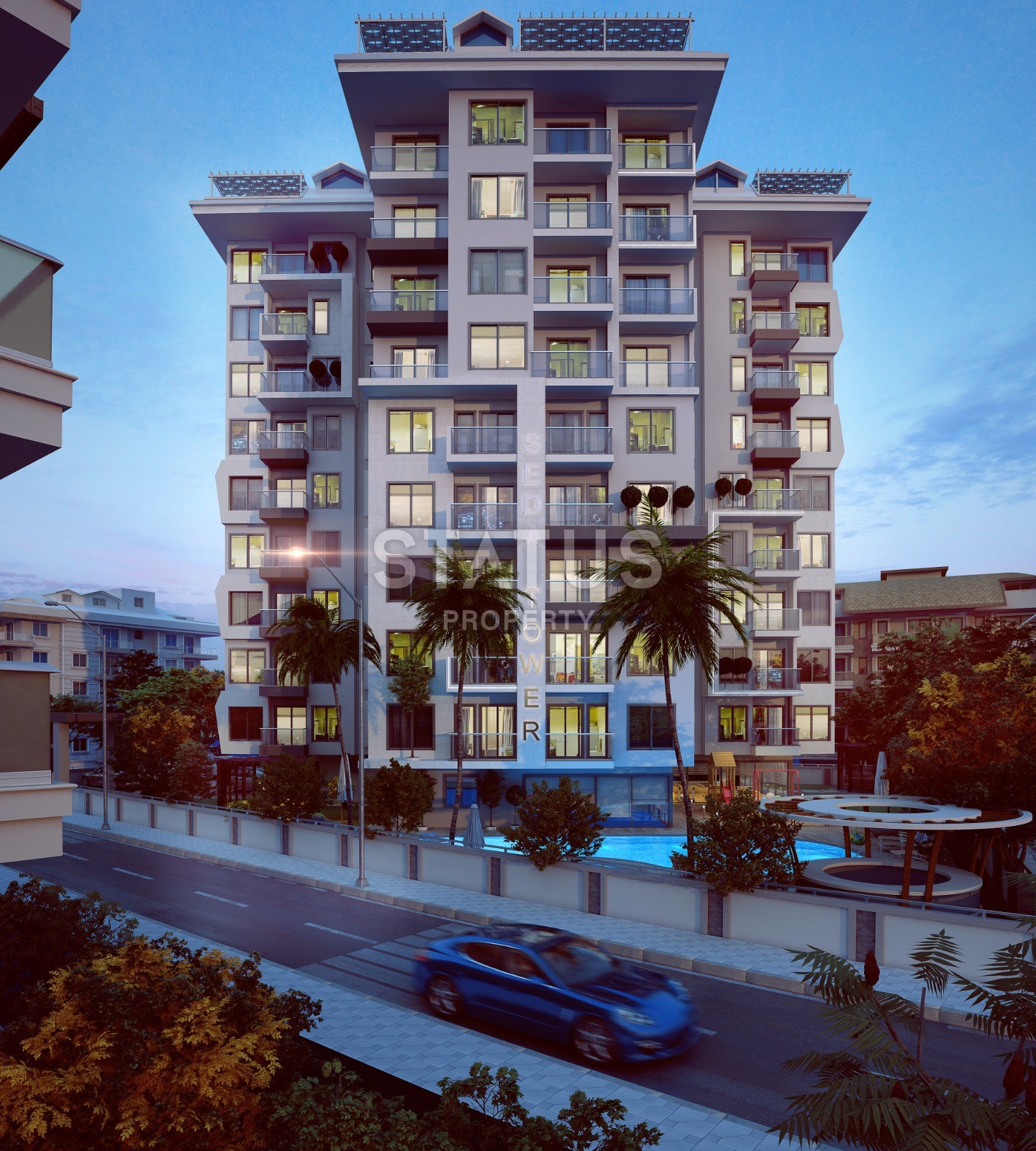 Apartment 1+1 in a new complex in the center of Alanya фото 1