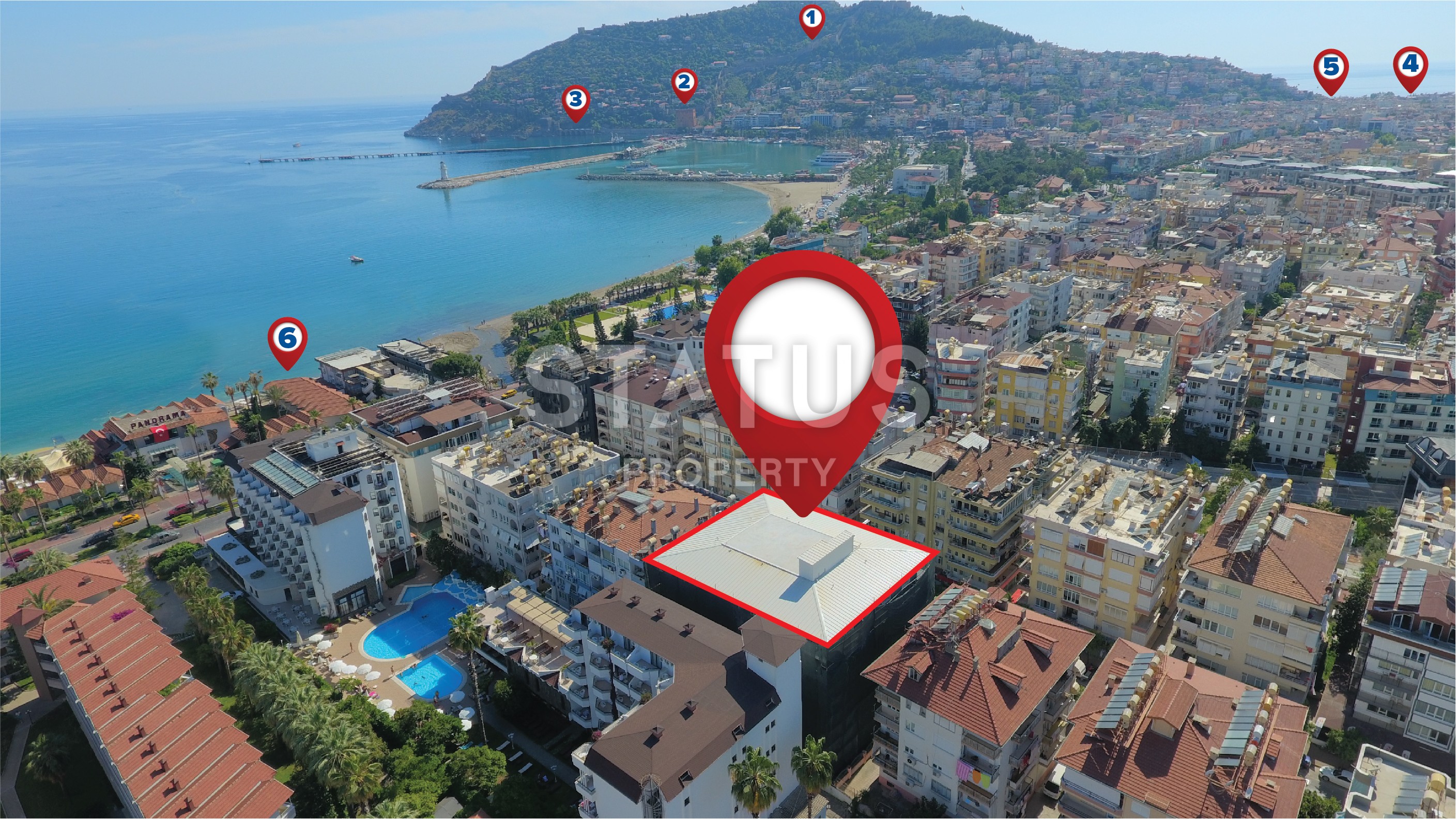 New project in the center of Alanya! Great price! Great location! 53-106 sq. m. фото 1