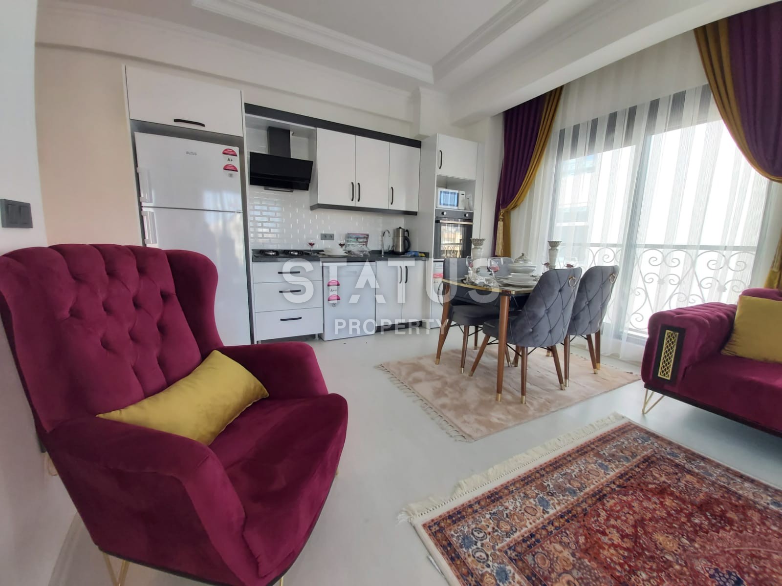 Stylish one-bedroom apartment in Mahmutlar, 65 m2 фото 2