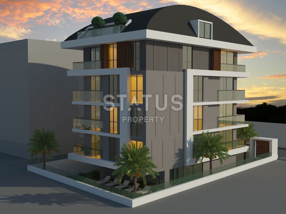 New residential complex in the center of Alanya! Only 2 apartments left! 55-120 sq.m. фото 2