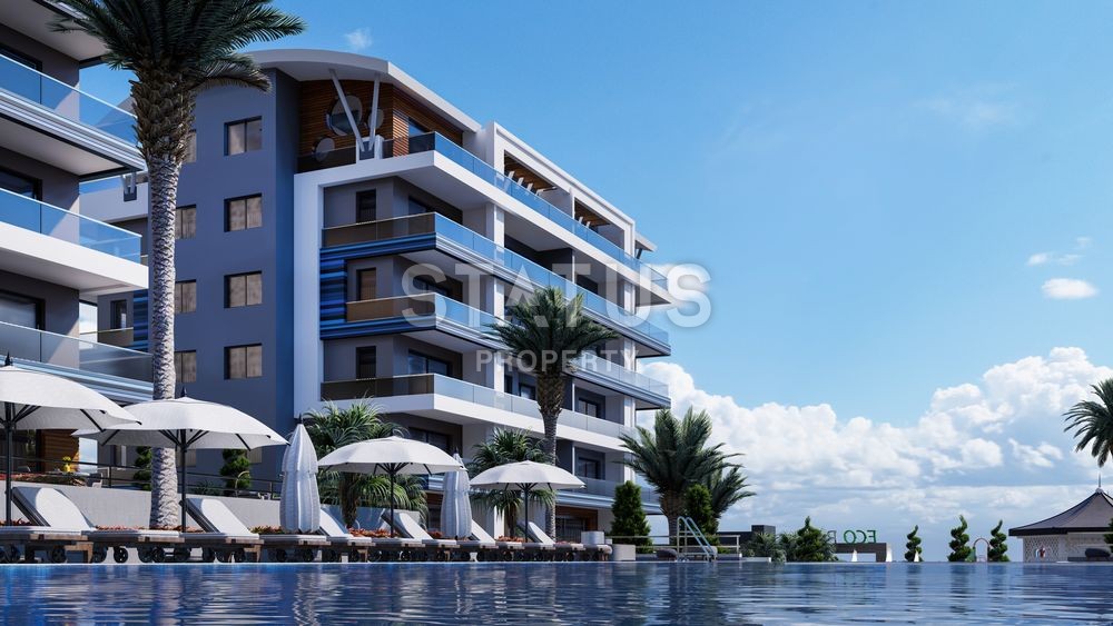 Luxurious complex with the concept of a five-star hotel, 61-300 m2 фото 1