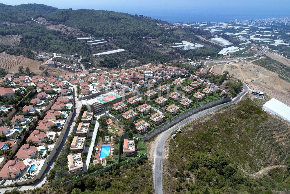 A new complex of villas under construction from a leading developer in Alanya! фото 1