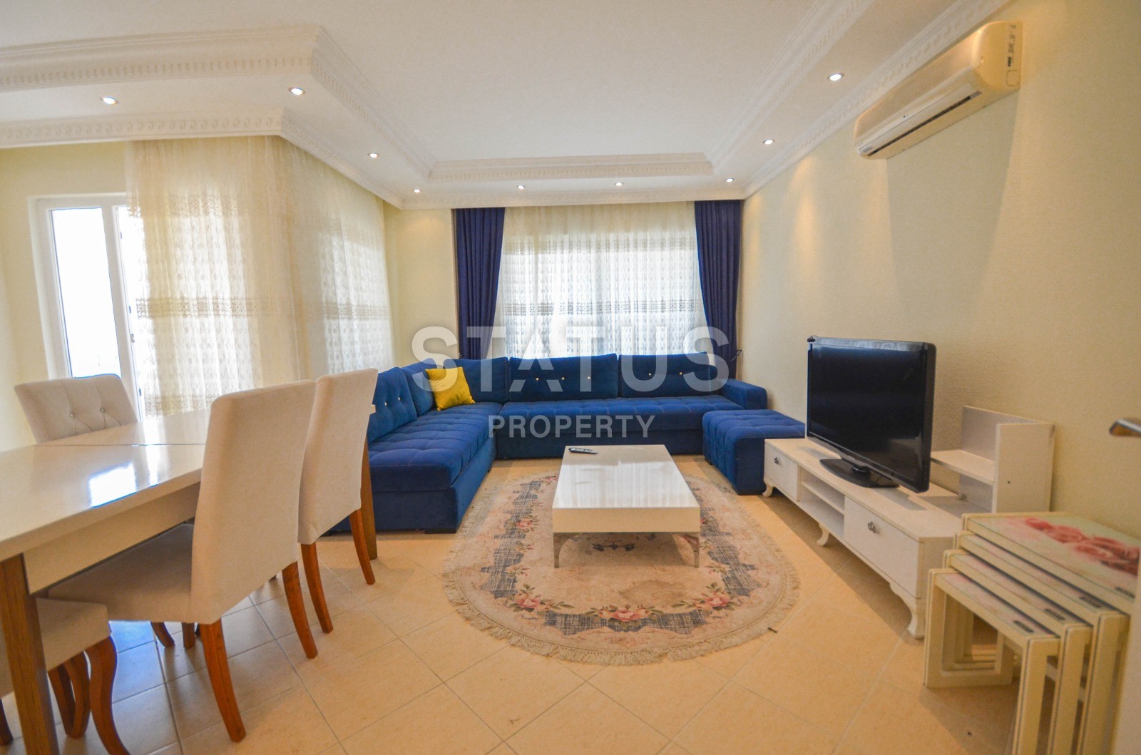 Three-room apartment with furniture 100 meters from the sea, 110 m2 фото 1