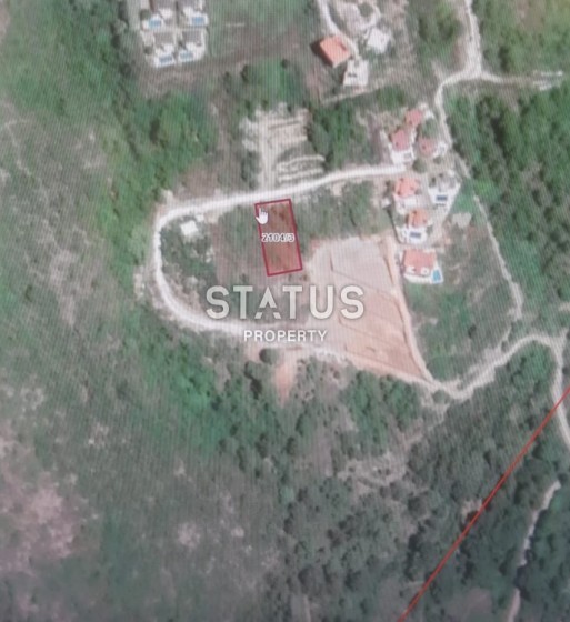 Инвестиционный участок земли для строительства 1000 м2. Тепе, Алания. фото 1
