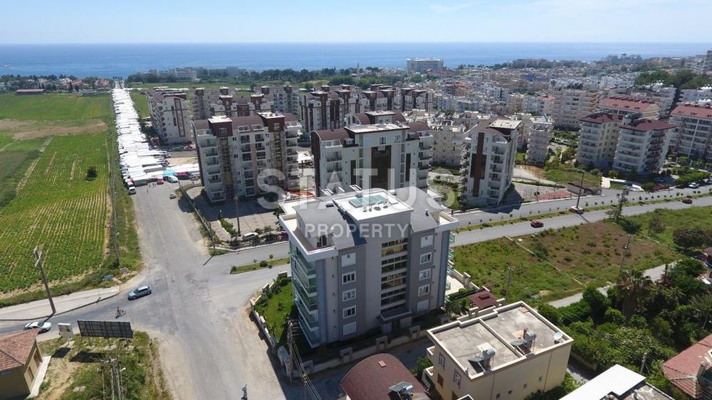 Апартаменты 1+1 с видом на море в новом комплексе, 55 м2. Авсаллар, Алания. фото 2