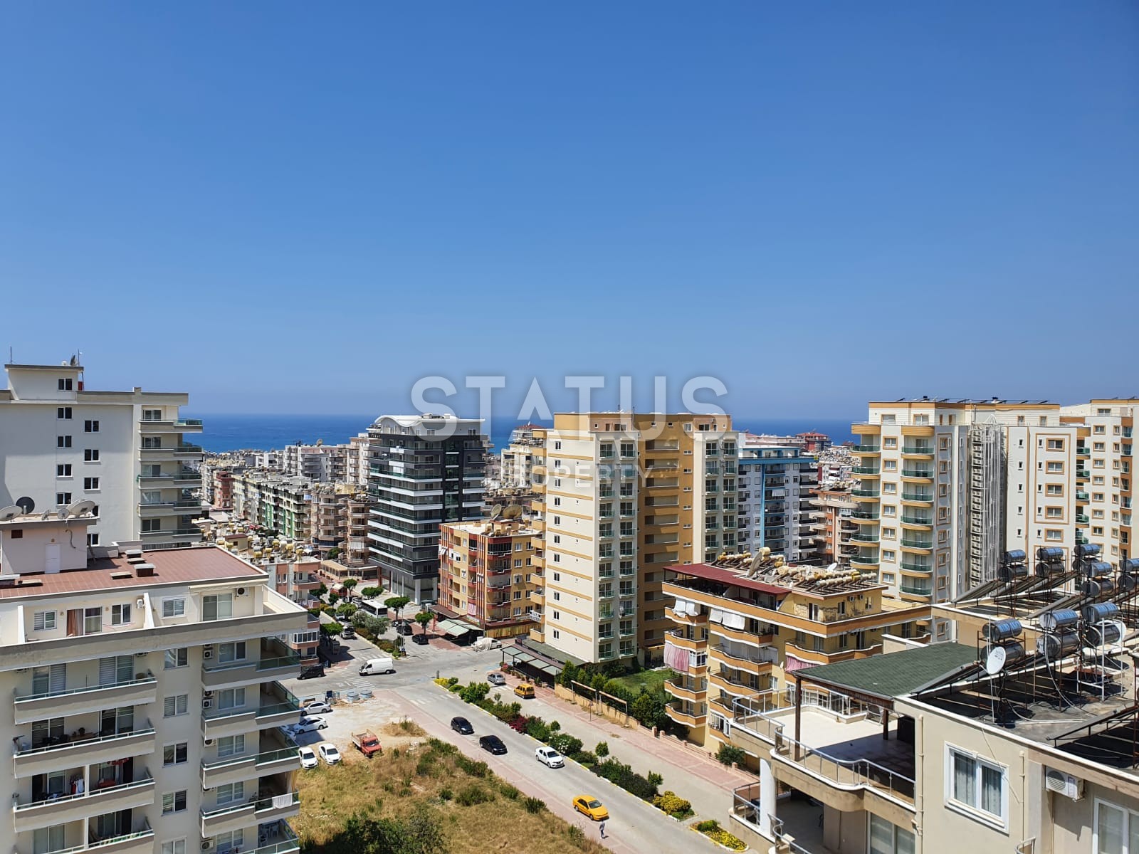 Three-room apartment in Mahmutlar with sea and mountain views фото 1