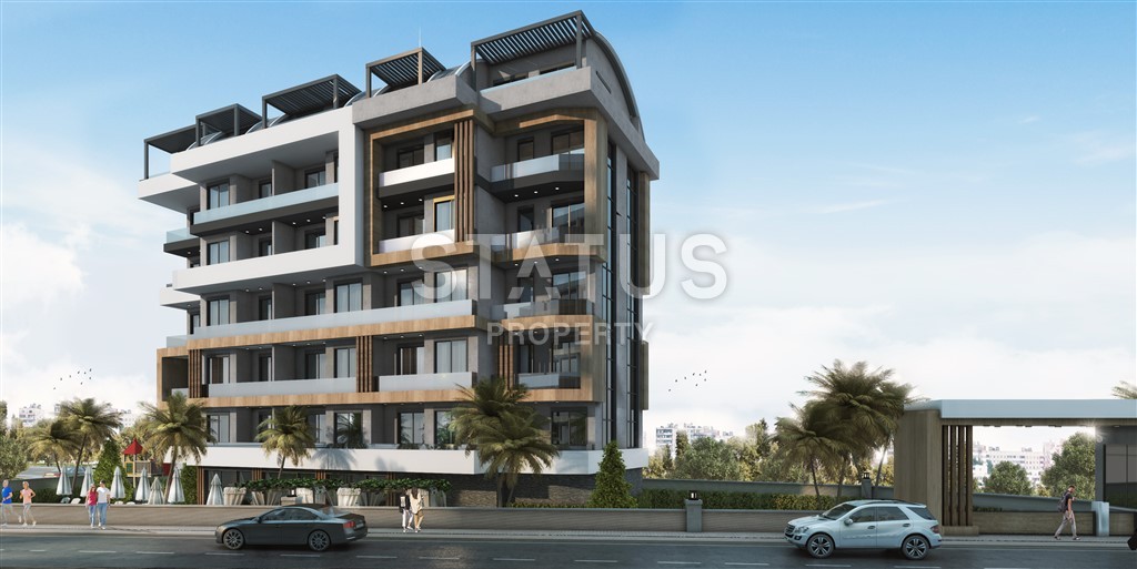 Latest 2+1 duplexes in a luxury complex at the final stage of construction in the Avsallar area. фото 2
