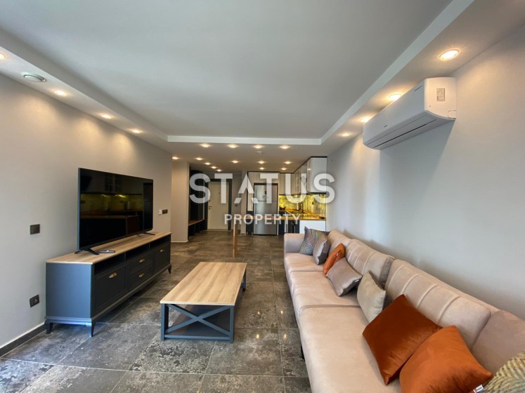 Трехкомнатная квартира класса люкс с мебелью в районе Джикджилли 110м2 фото 1