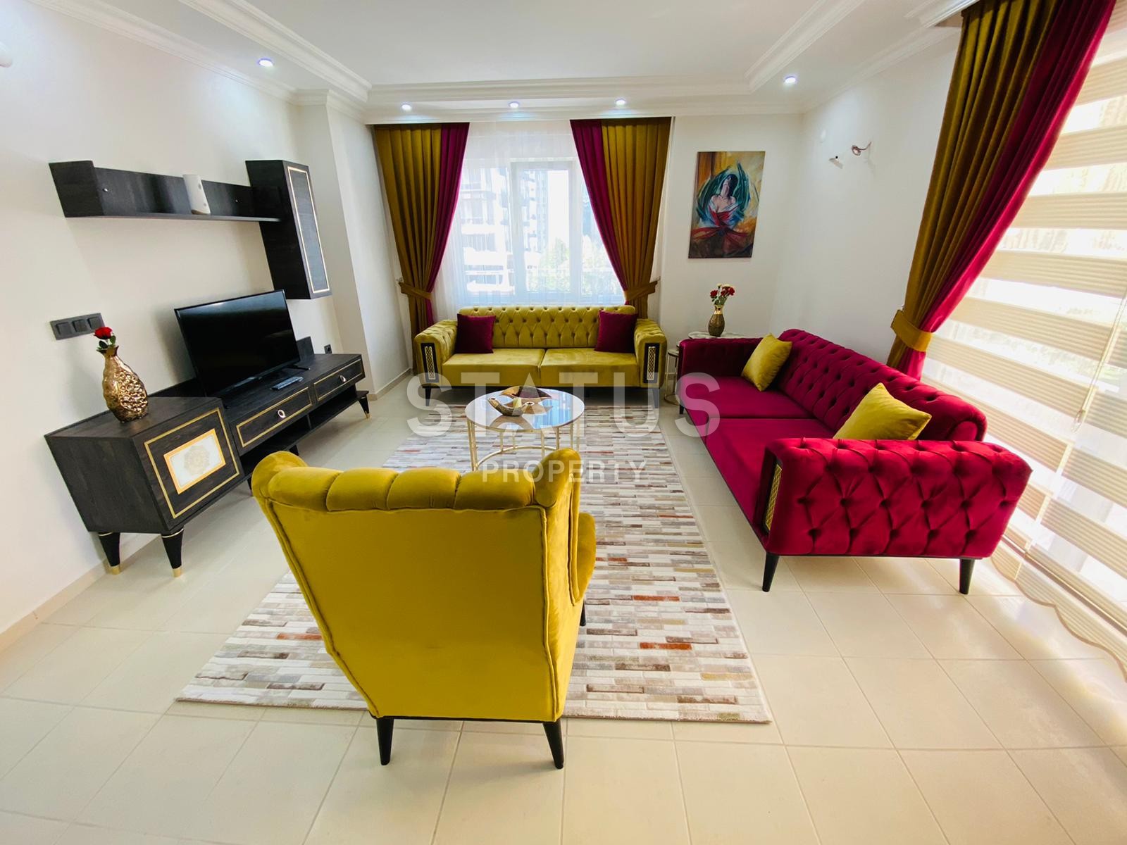Трехкомнатные апартаменты с новой мебелью в центре Махмутлара, 120 м2 фото 2