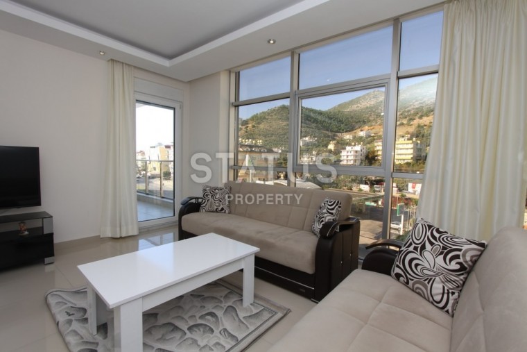 Furnished apartment in the center of Alanya on a high floor! 65 sq.m. photos 1