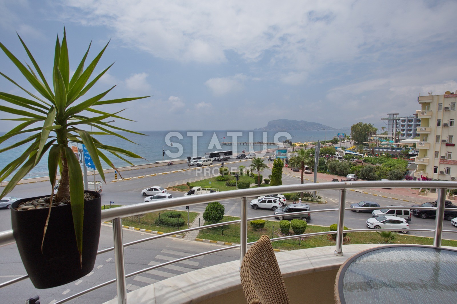 Nice apartment layout 2+1, 105 m2 with sea view in Tosmur, Alanya фото 2