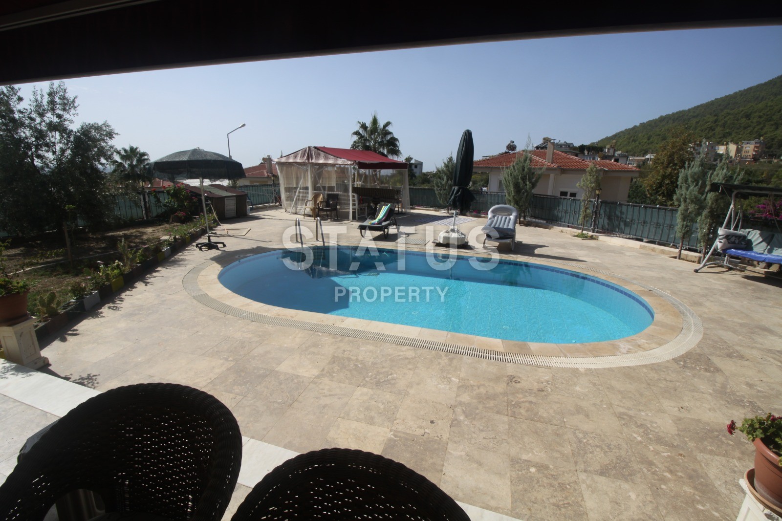 Villa 2+1 with pool and garden, 730 m2. Both, Alanya. фото 2