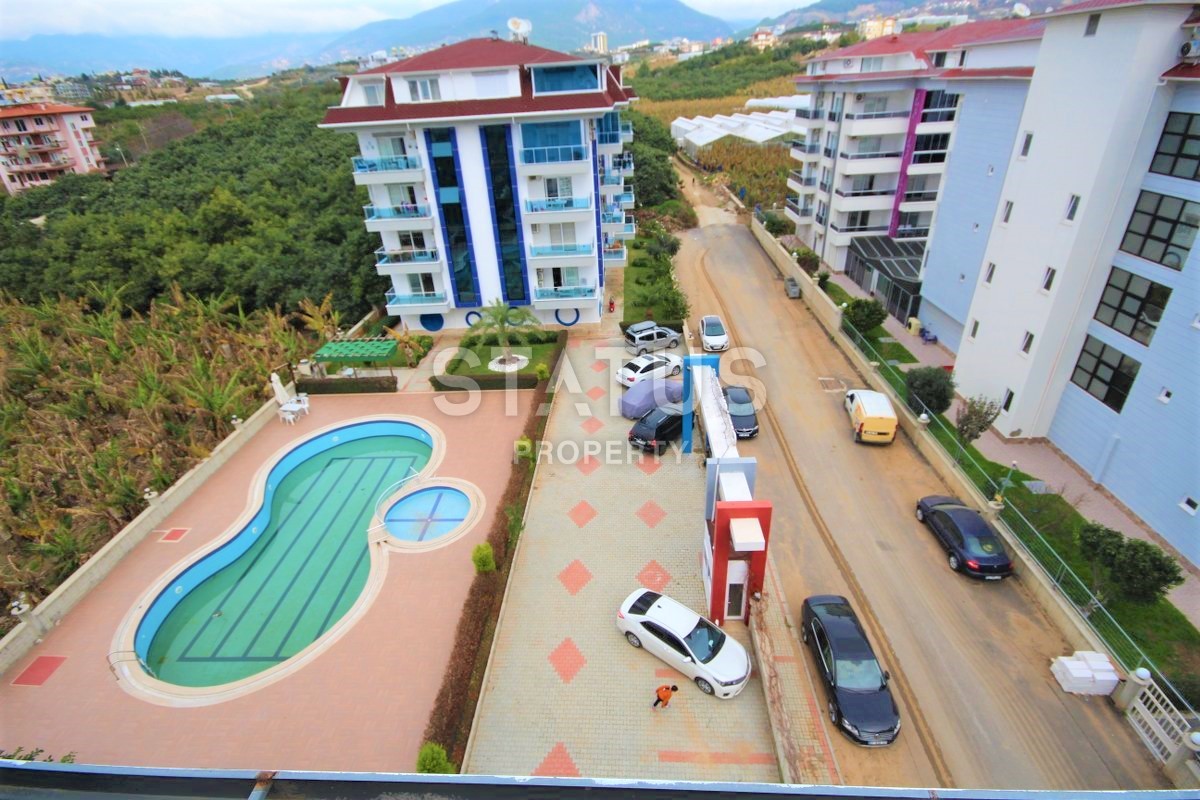 Furnished duplex 2+1 with sea and mountain views in the Kestel area, 165 m2. фото 1
