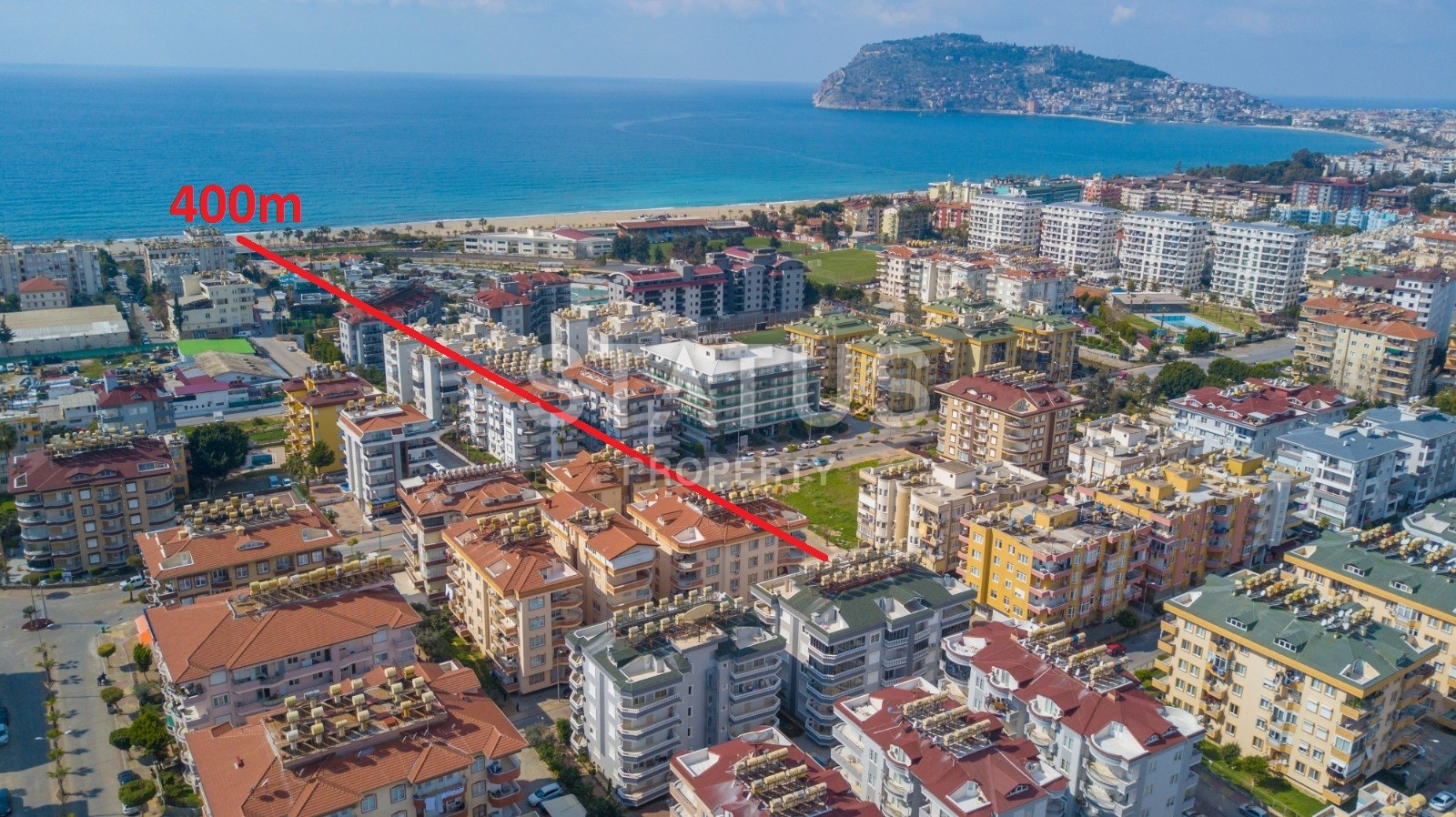 Spacious apartment layout 2+1, 125m2 in Oba, Alanya фото 1
