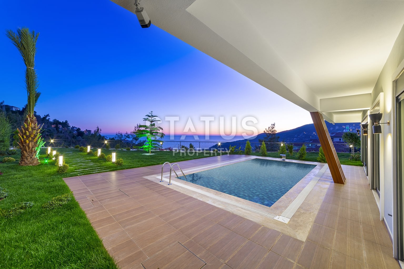 Premium class villas with panoramic views of the Mediterranean Sea. 258 m2. Center, Alanya фото 2
