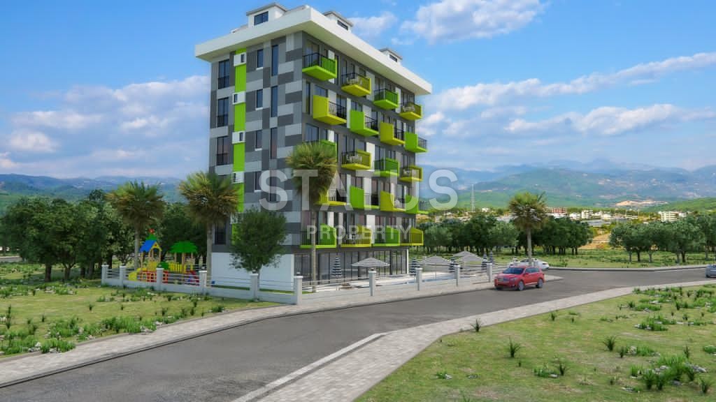 Investment project with 1+1 and 2+1 apartments in the natural area of Avsallar. фото 1