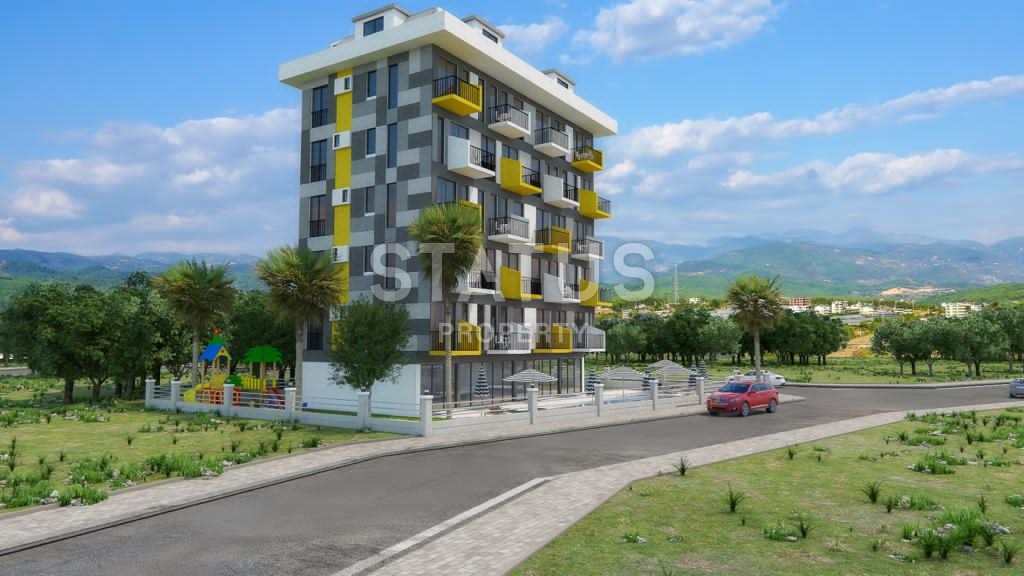 Investment project with 1+1 and 2+1 apartments in the natural area of Avsallar. фото 2