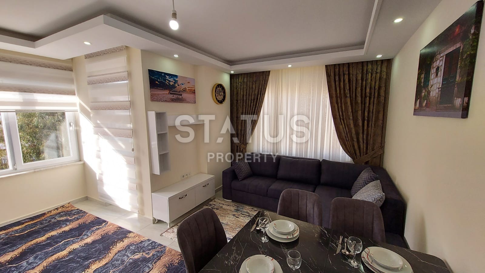 Apartment 1+1, 57 m2 in the center of Alanya. фото 2