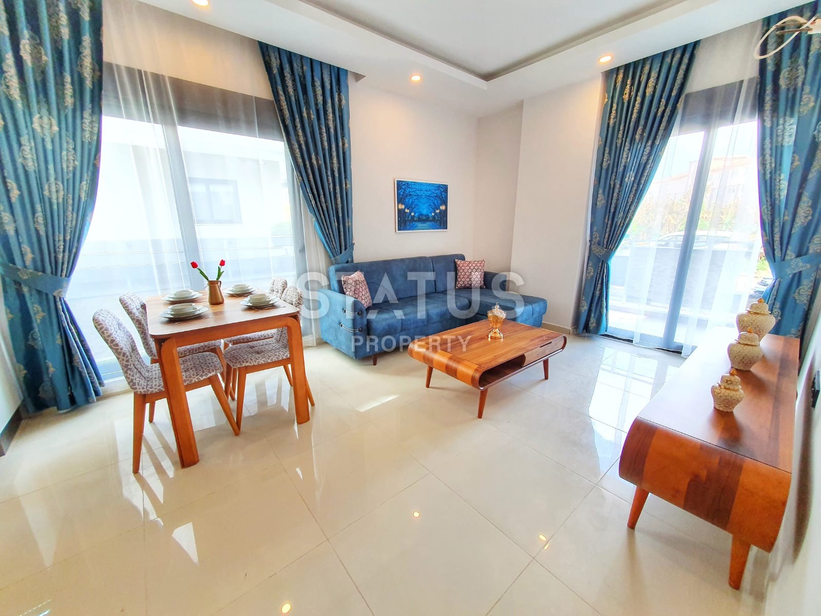 Furnished apartment in a new building, layout 60 m2, in Mahmutlar, Alanya фото 2