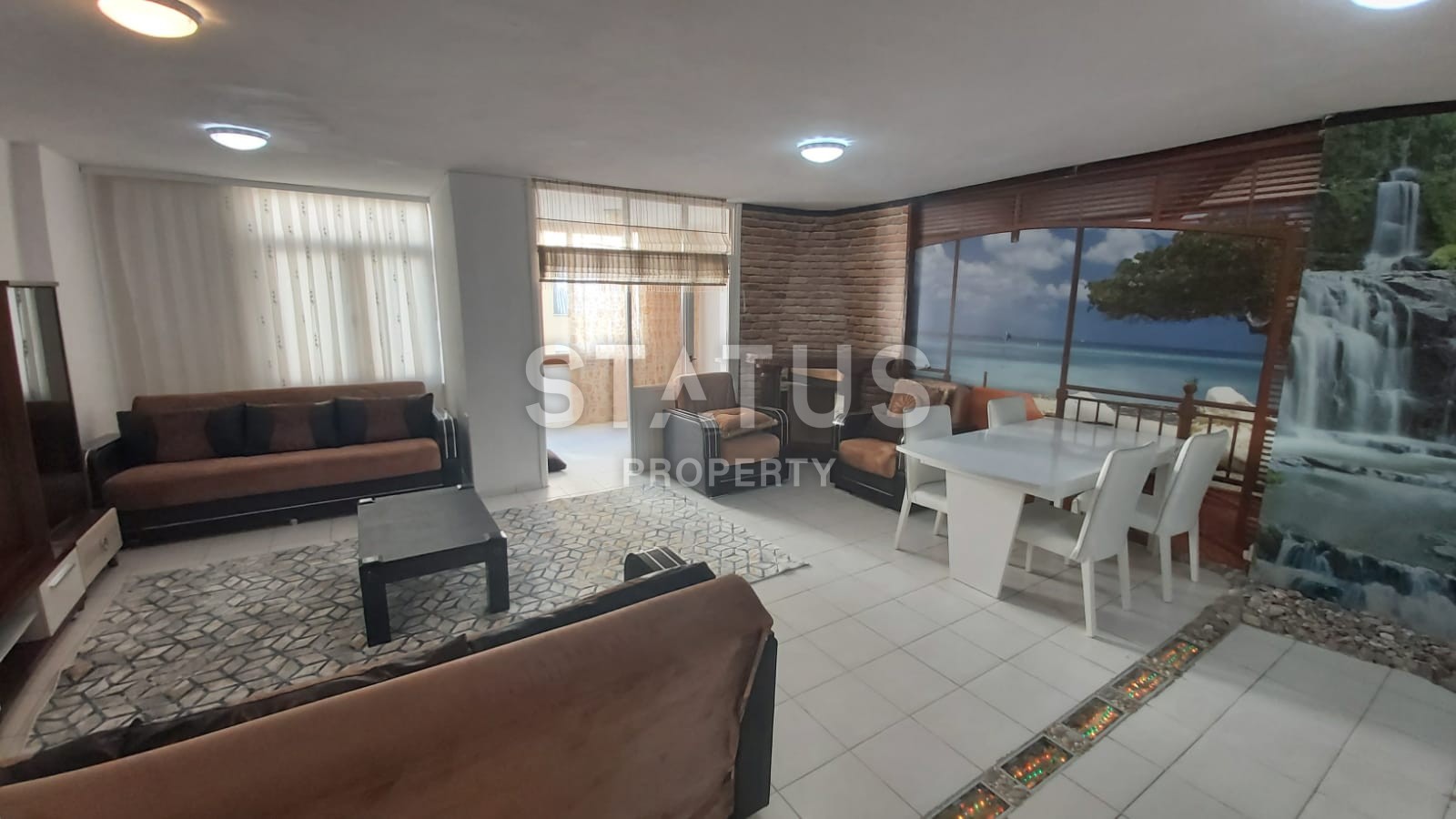 Inexpensive apartment 2+1 with furniture 300 meters from the sea, 125 m2 фото 1