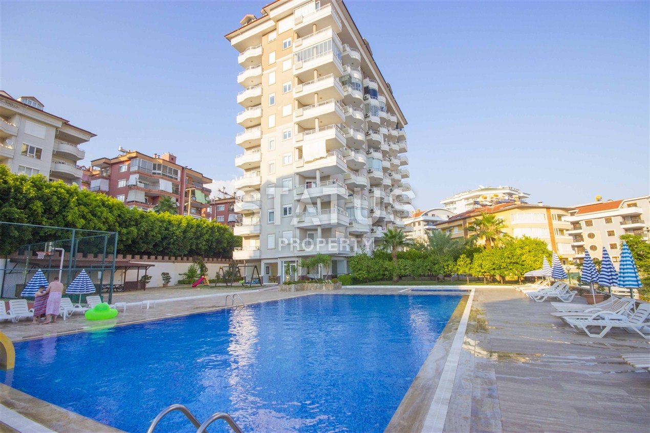Furnished 1+1 layout apartment, 55 m2 in Cikcilli area, Alanya фото 1