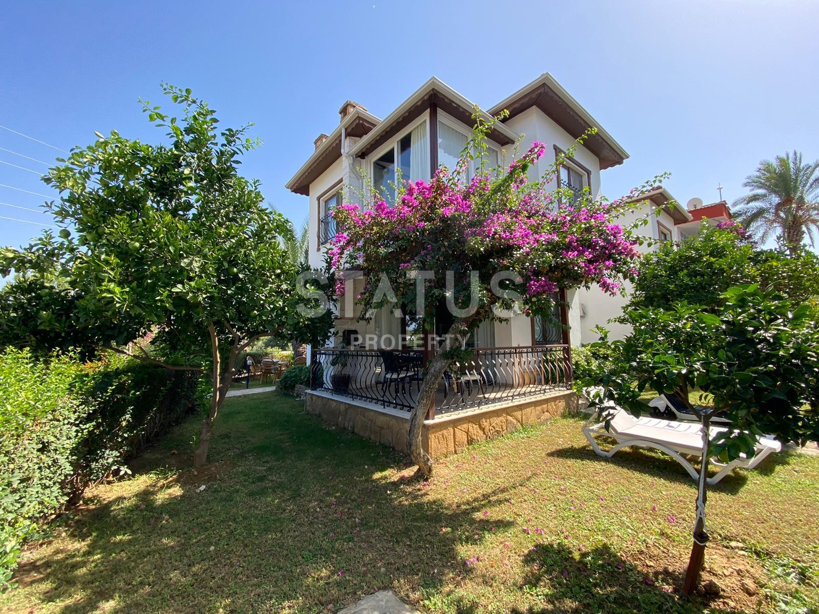 Villa 3+1 with furniture in the Turkler area, 135 m2 фото 1