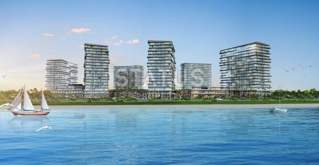 Шикарный комплекс с разными планировками квартир от 70 до 361 м2 с видом на море в Зейтинбурну, Стамбул. фото 1