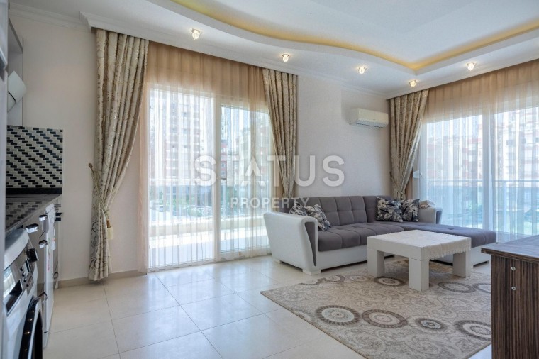 Super apartment in the center of Mahmutlar! Furniture and appliances available! High floor! 65 sq.m. photos 1