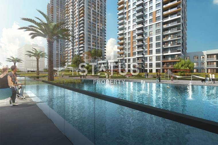Complex for investment and living, apartments from 1+1 to 4+1 in Umraniye, Istanbul. photos 1